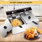Costway 3400W Electric Countertop Deep Fryer Dual Tank Home Steel